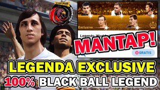 GW DAPATKAN LEGENDA EXCLUSIVE 100% BLACK BALL DI PES MOBILE! BANTAI LAWAN YG SOK REMEHIN GW! NGAKAK!