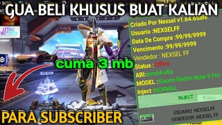 Cuma 3MB🗿 Cheat FF Terbaru 2021 MOD MENU Auto Headshot No PW + Anti ban?