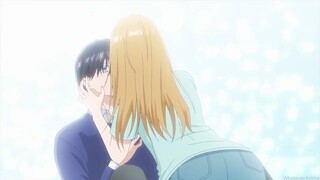 Akane falls onto Yamada | My Love Story with Yamada-kun at Lv999