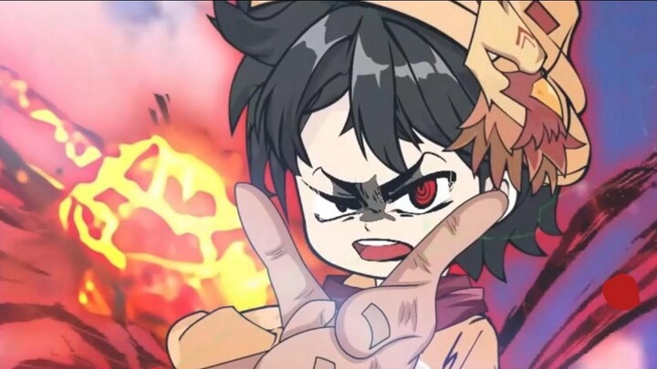 In episode 1, he becomes the agent of Emperor Yan Xiao Yan, and obtains the yellow-level skill Burni