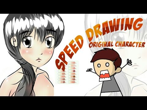 Speed draw ( OC ) Original Character 1