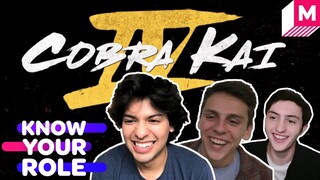 ‘Cobra Kai’s’ Xolo Maridueña, Jacob Bertrand and Gianni Decenzo Compete in Martial Arts Trivia