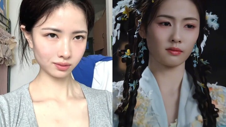 Netizens are recreating Bai Lu’s iconic “white-on-white, black-on-black” scene—whose imitation do yo