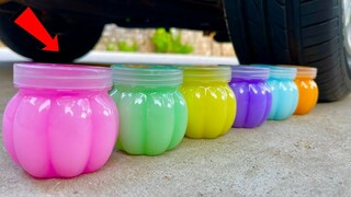 Eksperimen: Slime Susus VS Roda Mobil | ASMR & SATISFYING VIDEO