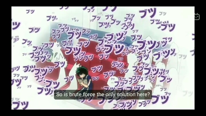 Funny momments "My Hero Academia"?