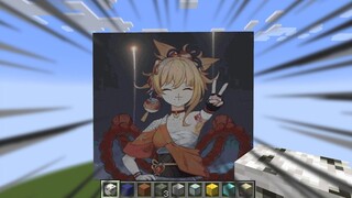 Most Sane Genshin Impact x Minecraft Player be like...