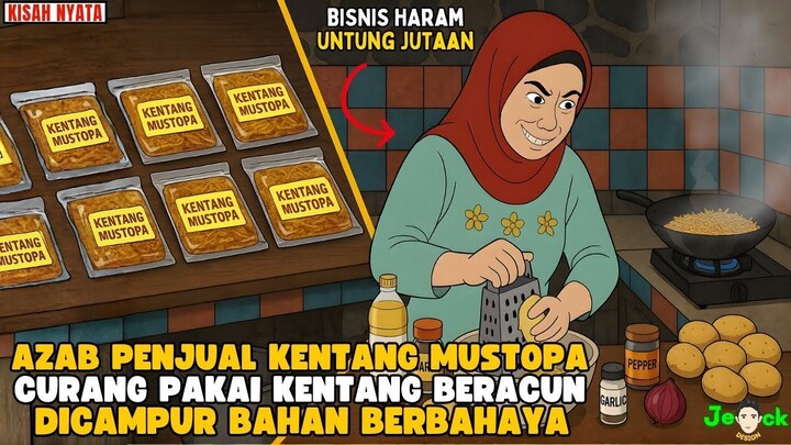AZAB PENJUAL KENTANG MUSTOPA CURANG PAKAI KENTANG BERACUN DICAMPUR BAHAN