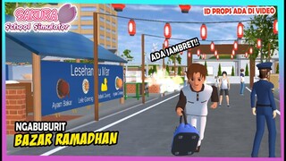 NGABUBURIT KE BAZAR RAMADHAN KETEMU JAMBRET - SAKURA SCHOOL SIMULATOR