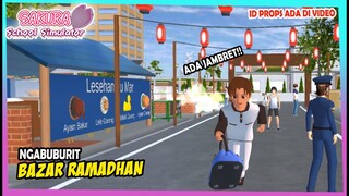 NGABUBURIT KE BAZAR RAMADHAN KETEMU JAMBRET - SAKURA SCHOOL SIMULATOR