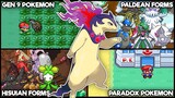 New Pokemon GBA Rom With Gen 9 Pokemon, Hisuian Forms, Paldean Forms Paradox Pokemon And Much More