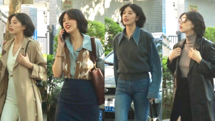 Early Autumn Commute Outfit Ideas for a Week | French Retro Is All the Rage!