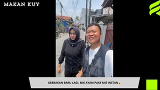 Gebrakan baru Mie Ayam Pakai Mie instan