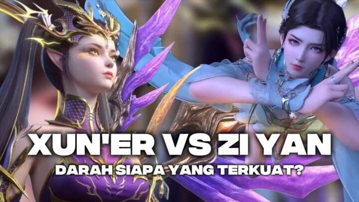 MANA YANG LEBIH KUAT DARAH ILAHI XUN ER ATAU DARAH KAISAR NAGA ZI YAN?