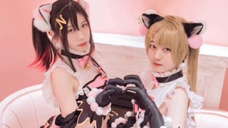 【cosplay正片】矢泽妮可x南小鸟の猫咪双马尾❤️【lovelive】