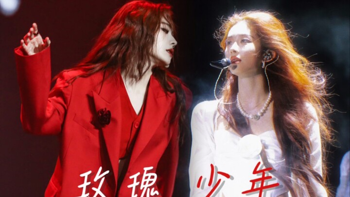 【Vũ Yến Hoa Hồng】Sân khấu nghệ thuật! Bạn chắc chắn sẽ hối hận nếu không xem【Thay trang phục chỉ bằn
