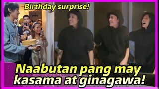 SB19 Ken SINORPRESA SA BIRTHDAY niya,, naabutan pang may ginagawa!