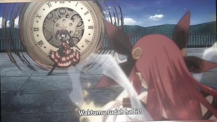 Mba Kurumi Ampe kaget gitu loh yaa cik 😹