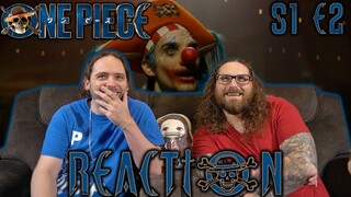 DAMN CLOWN!! | One Piece Season 1 Episode 2 REACTION!! "The Man in the Straw Hat" | Netflix Series