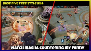 FANNY BASE DIVE FREESTYLE KILL | MLBB