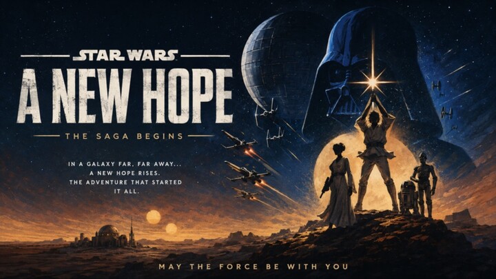 Preview Film Star Wars IV: A New Hope