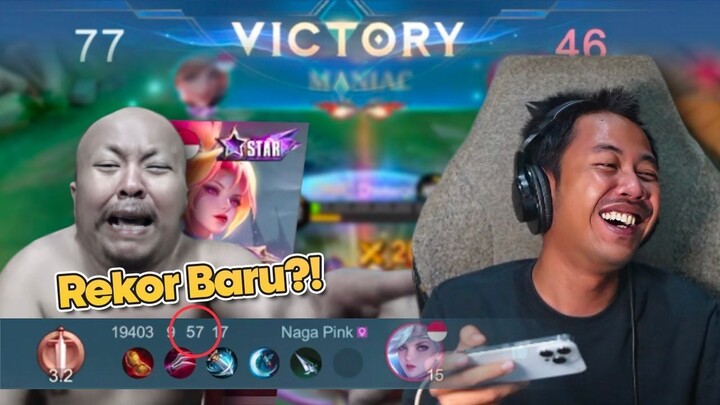 MEMECAHKAN REKOR BARU❗️PASCOL SAMPAI GAK BERKUTIK WKWKWKWK - Mobile Legends