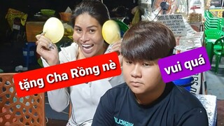 DIVA Cát Thy chúc mừng Cha Rồng đạt 200k sub và tặng một món quà đặc biệt