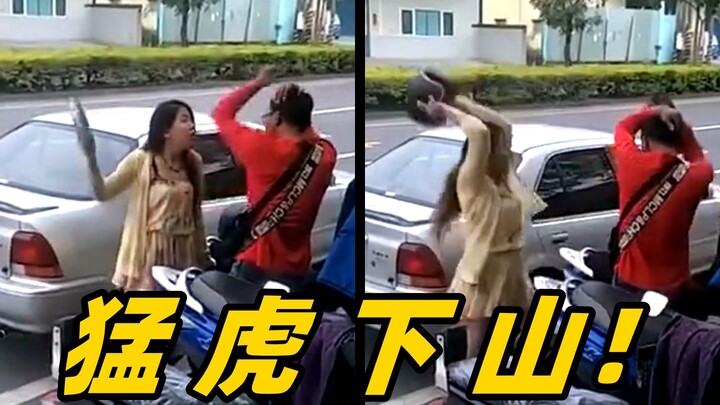 Botol alkohol meledak di kepala! Coba tanya, siapa yang mengganggu siapa?