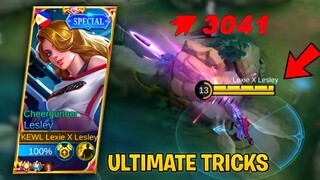 (TRY THIS) LESLEY LAST BULLET ULTIMATE TRICKS + BEST BUILD 2023🔥