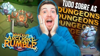 Como as Dungeons funcionam Warcraft Arclight Rumble (Early Access)