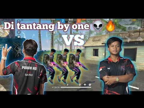Di tantang by one!! Auto Pepengsutttt👽🔥🇮🇩- Free firee indonesia