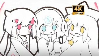 "One-click three-in-one girl original author: Lue nd" 4K dynamic wallpaper sharing