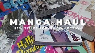 manga haul | a few new titles for my collection