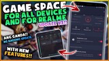 GAME SPACE APK FOR ALL PHONES!! Pwede na sa ng Brand Brands || Plus All Game Space Version
