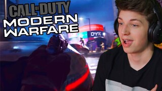 MODERN WARFARE REVEAL TRAILER REACTION! No Season Pass, FREE DLC's, Crossplay + More!