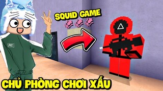 MEOWPEO BỊ CHỦ PHÒNG SQUID GAME TROLL SẤP MẶT KHI THAM GIA TRÒ CHƠI CON MỰC TRONG MINI WORLD