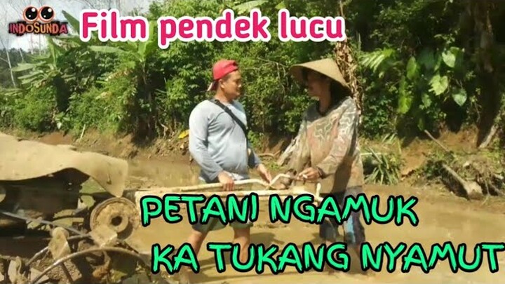 Film PENDEK terbaru, mang Ajat HAJ4R TUKANG BAJAK SAWAH