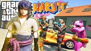 เมื่อซาซึเกะ บุกโลกฟีฟายจะเกิดอะไรขึ้น? Free Fire x GTA V Mod