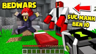 KHANGG BEDWARS HACK SỨC MẠNH BEN 10 SIÊU MẠNH TROLL NOOB TEAM MINECRAFT *BEDWAR THỬ THÁCH TROLL NOOB