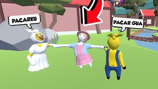 DUO LETOY DRAMA REBUTAN PACAR DI HUMAN FALL FLAT!!!