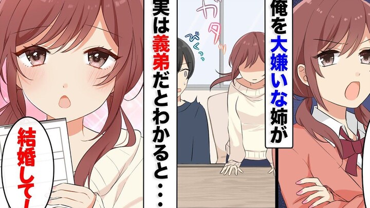 【有声漫画/熟肉】最讨厌我的姐姐知道我其实是义弟后