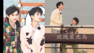 【hi6海口团建】丁程鑫带大家跳了一段《要你管》檀健次把暖宝宝塞小丁口袋里好暖心！怎么给哥哥单膝下跪了？热聊的哥俩！好六团