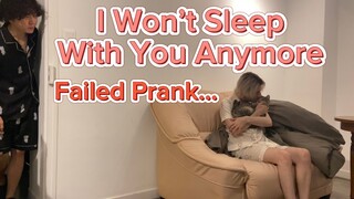 I Won't Sleep With You Anymore... Prank On Boyfriend 😭 [Gay Couple Haoyang & Gela]