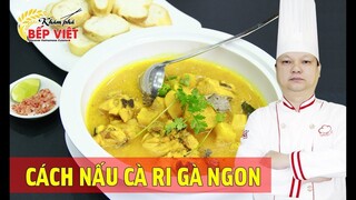 Cách  nấu Cà Ri Gà cực ngon và hấp dẫn với Thầy Y | How to make Chicken Curry
