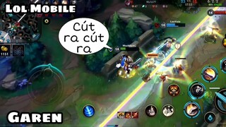 [LOL Mobile] - Bản Thử Nghiệm Đầu Tiên - Đánh Thử Vị Tướng Garen :D