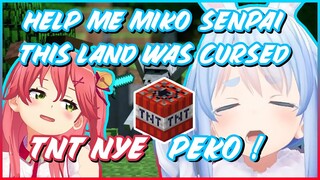 PekoMiko is BACK ! Preparing Fireworks to Welcome the 5th Gen Holo girls 【Minecraft】