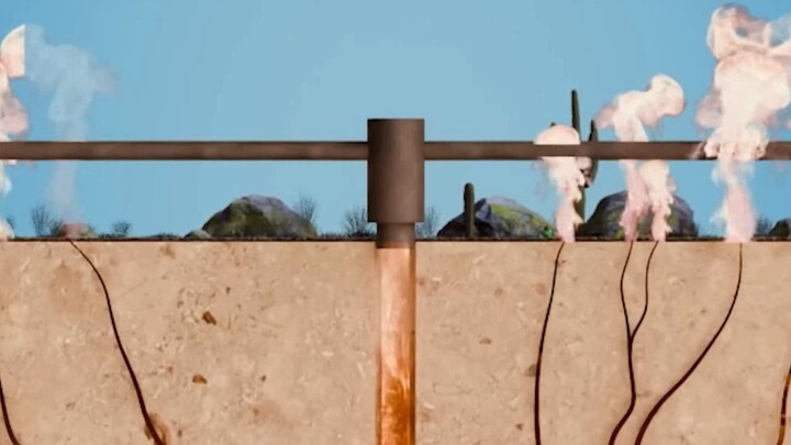 Menutup Ladang Minyak yang Terbakar dengan Satu Bom Nuklir