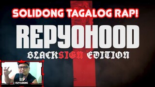 REP YO HOOD 2 LAGUNA OFFICIAL MUSIC VIDEO - ( BLACKSIGN EDITION ) PROD DONRUBEN BEATS REACTION VIDEO