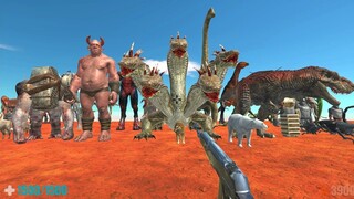 Me VS All Units in Mars. Animal Revolt Battle Simulator