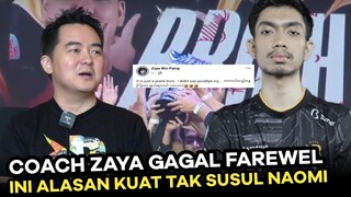 COACH ZAYA NGAK JADI FAREWEL, INI ALASAN PALING KUAT UNTUK TERUS BARENG RRQ