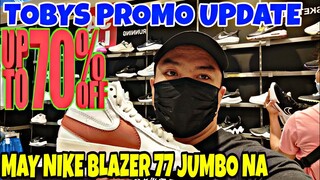 SALE UP TO 70% OFF TOBYS SPORTS MAY NIKE BLAZER 77 MID JUMBO NA AT LEBRON WITNESS 6 PROMO UPDATE